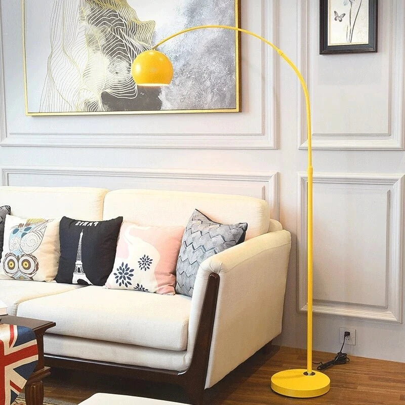 Aria Stehlampe Macaron Mehrfarbig Wohnzimmer/Schlafzimmer – Bild 11 von 15