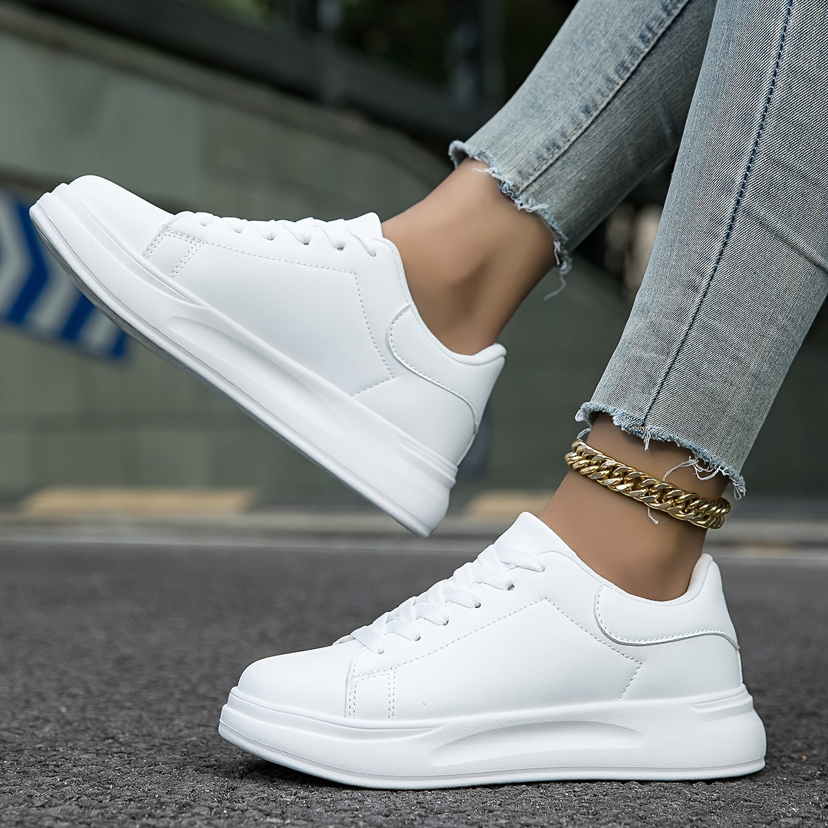Damen Textil Sneaker mit Cleanem Design & Bequemem Tragekomfort – Bild 9 von 12