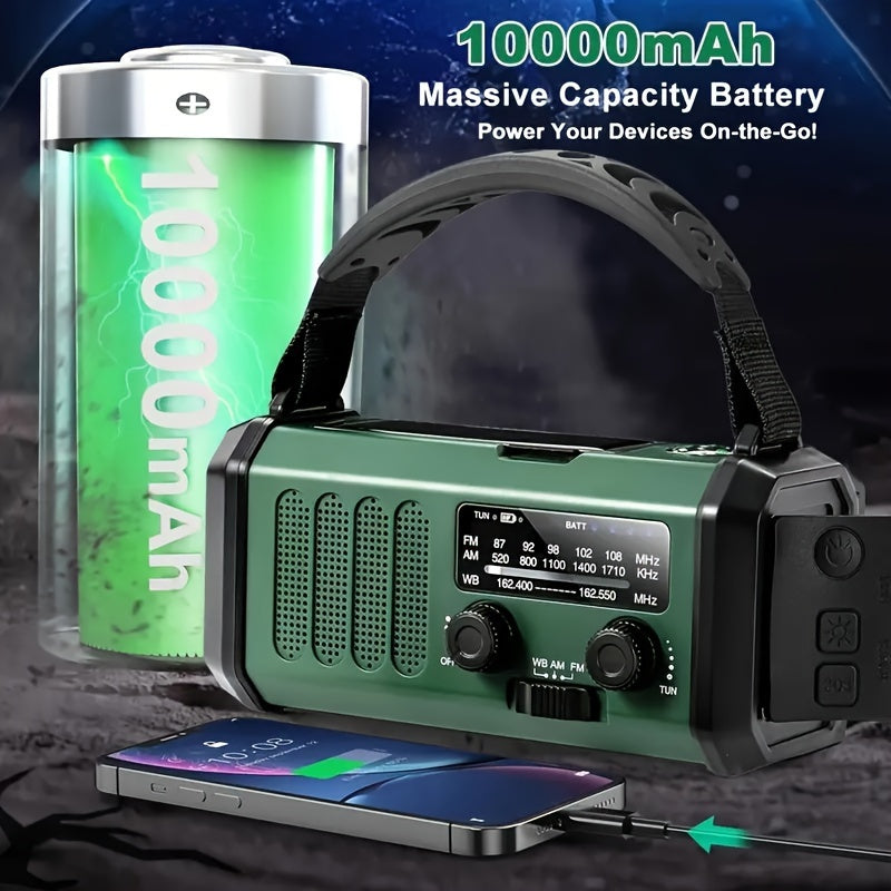 StormMate X10 Notfallradio mit 10.000 mAh Powerbank – Bild 2 von 11
