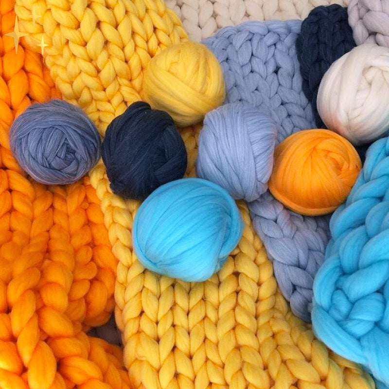 Chunky Strickdecke| Extra Groß & Warm| Wohnaccessoire| Handgefertigtes Design – Heimtextilien