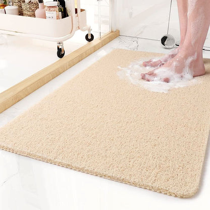 Aqualuxe Shower Mat – Rutschfeste Duschmatte mit Drainage-System & loofah-weicher Oberfläche – Bild 6 von 7