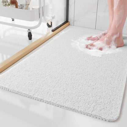 Aqualuxe Shower Mat – Rutschfeste Duschmatte mit Drainage-System & loofah-weicher Oberfläche – Bild 7 von 7