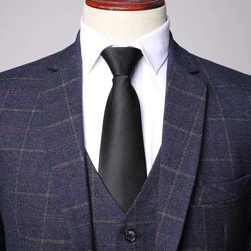 – Peaky-inspiriertes 3-teiliges Set – Anzug & Blazer