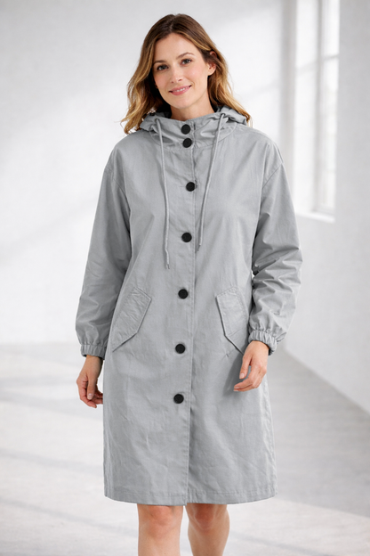 Damen Langjacke mit Kapuze – Bild 12 von 18