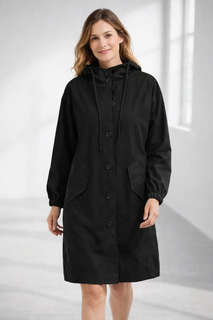 Damen Langjacke mit Kapuze – Bild 13 von 18