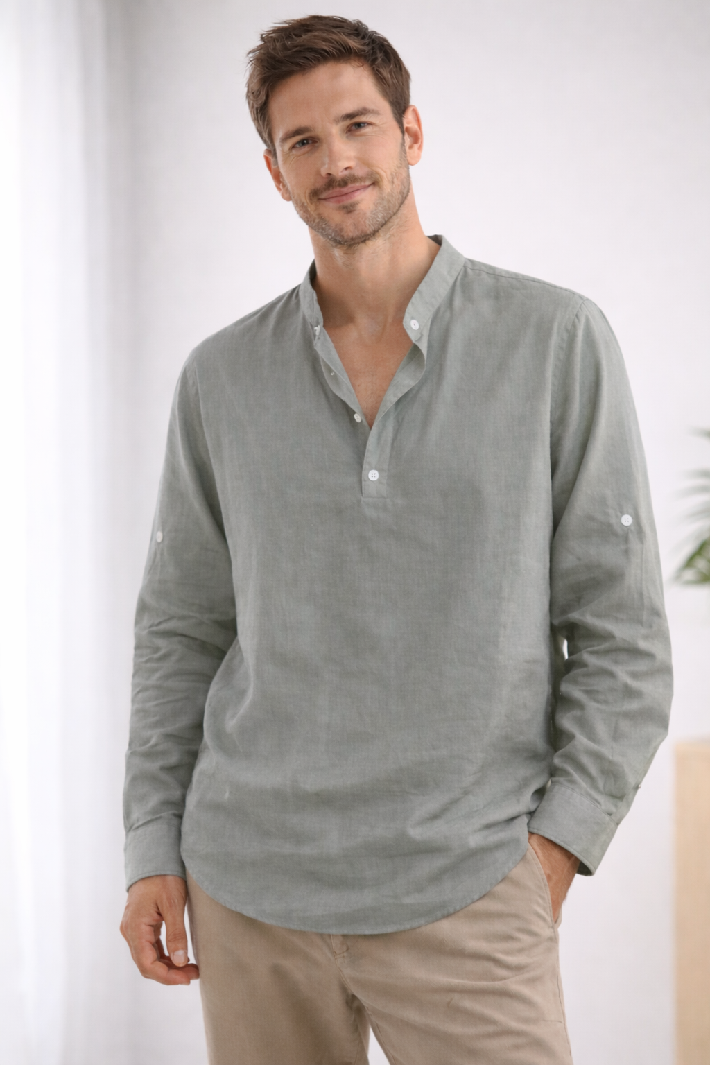 Elegantes hemd Mit Kragen – Bild 7 von 9