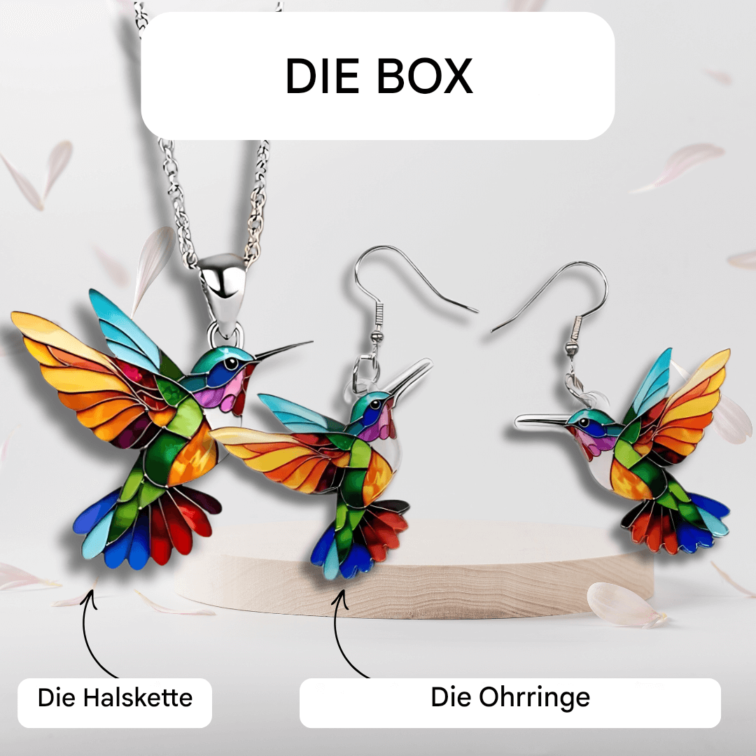 Elegan™ Kolibri-Halskette: Ein Symbol für Freiheit und Erneuerung – Bild 7 von 7
