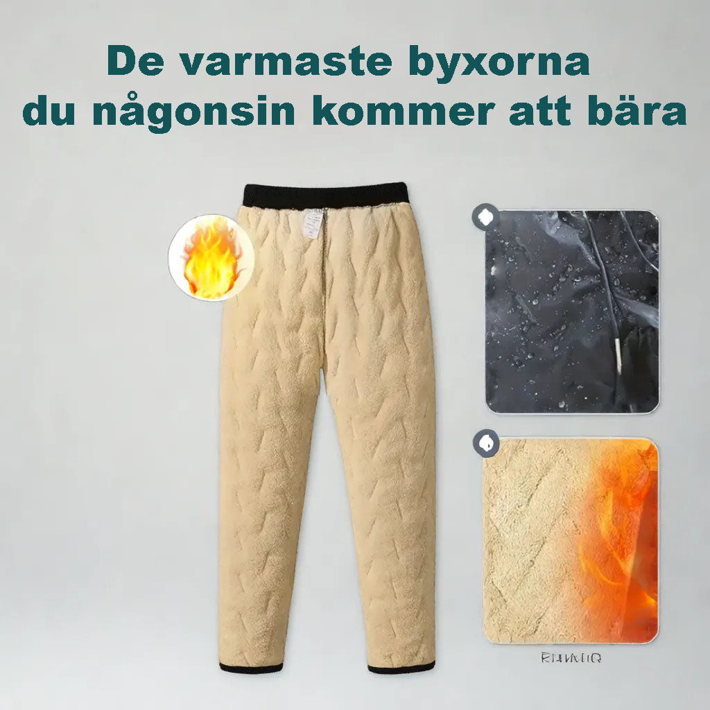 PolarFit – Wasserdichte, fleecegefütterte Winterhose für Damen und Herren – Bild 2 von 7