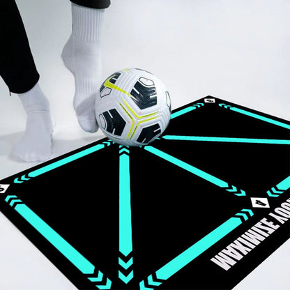Fußball-Trainingsmatte – Rutschfeste Oberfläche für perfekte Ballkontrolle – 90×60 cm – Bild 7 von 9