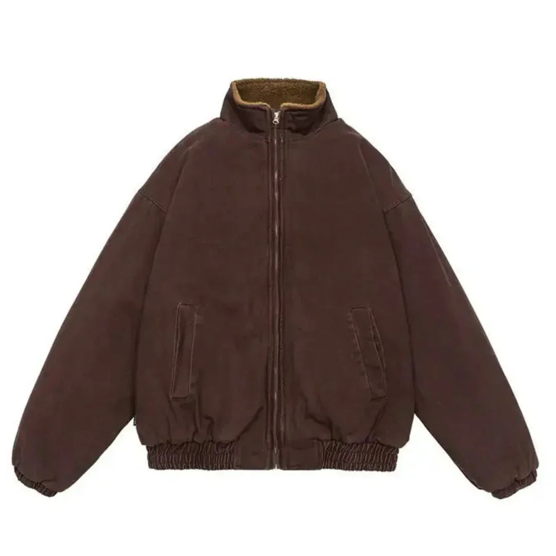 Beatrice | Herren Winter-Casual-Jacke mit Reißverschluss – Jacke & Mantel