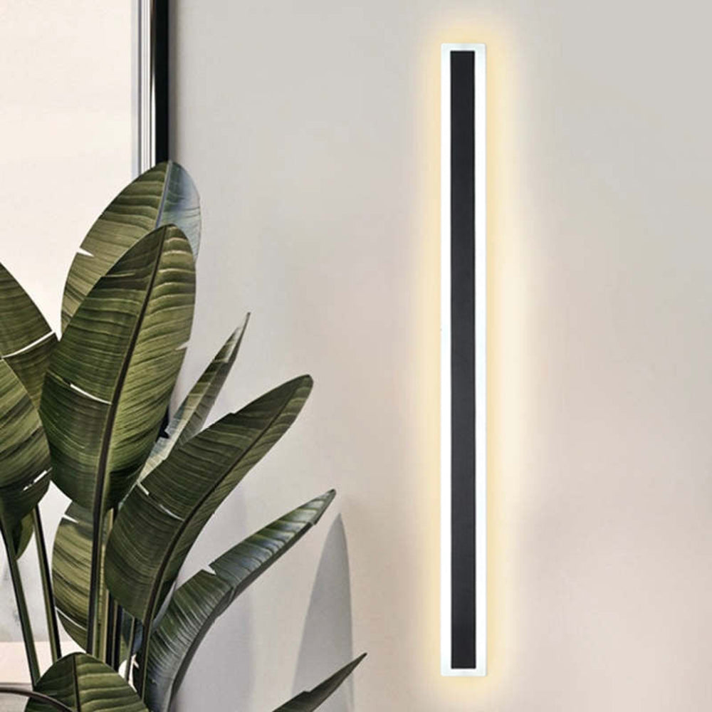 Modern LED Außenwandleuchte Schwarz Metall Garten/Balkon – Bild 8 von 23