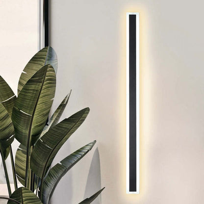 Modern LED Außenwandleuchte Schwarz Metall Garten/Balkon – Bild 8 von 23