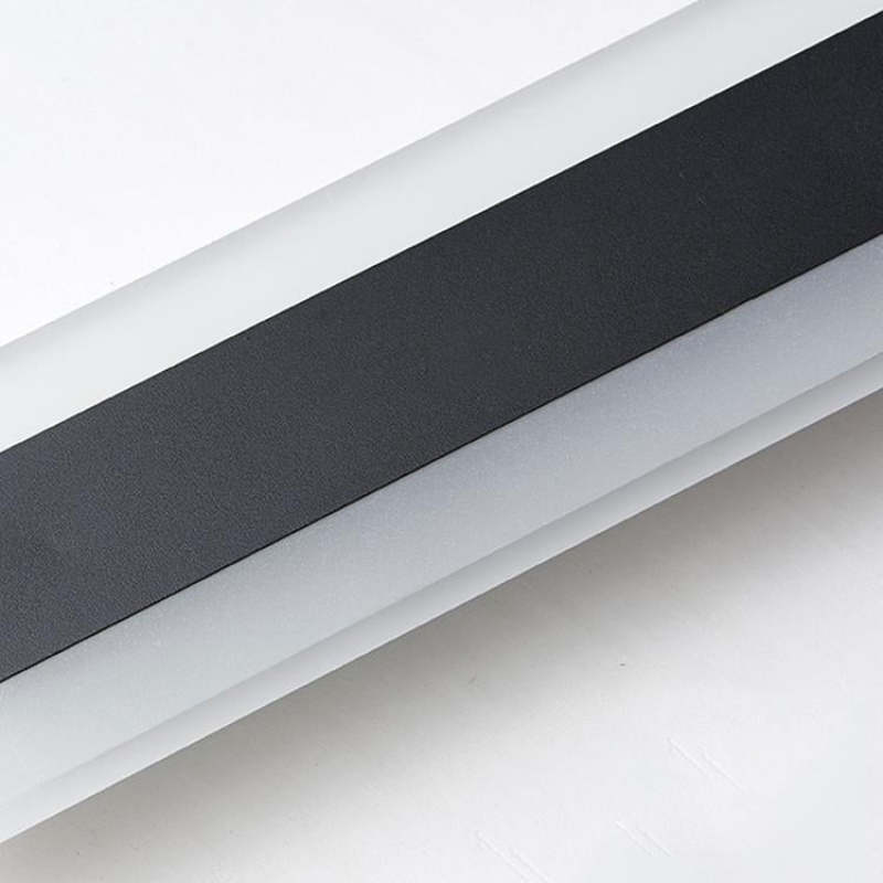 Modern LED Außenwandleuchte Schwarz Metall Garten/Balkon – Bild 12 von 23