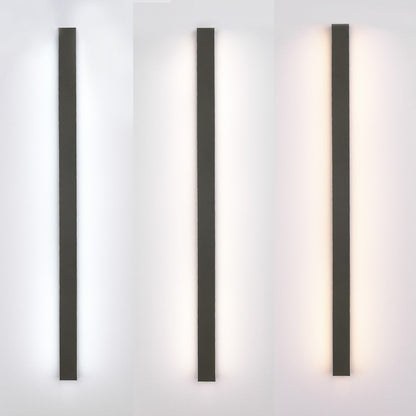 Ray Moderne Linear Außenwandleuchte Metall Acryl Garten Flur – Bild 4 von 15