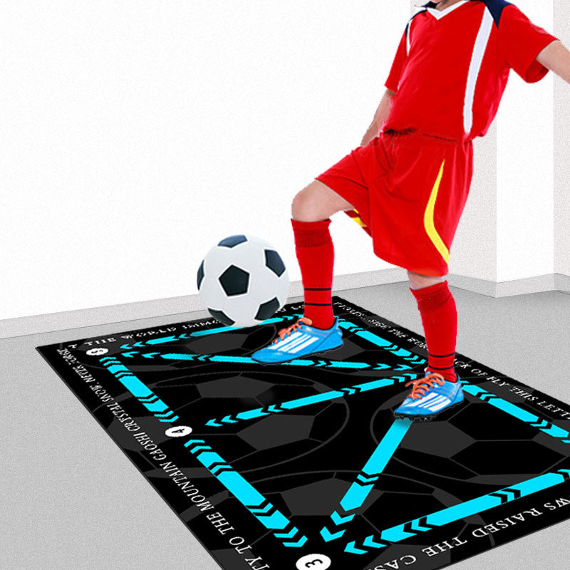 Fußball-Trainingsmatte – Rutschfeste Oberfläche für perfekte Ballkontrolle – 90×60 cm – Gesundheit & Wellness