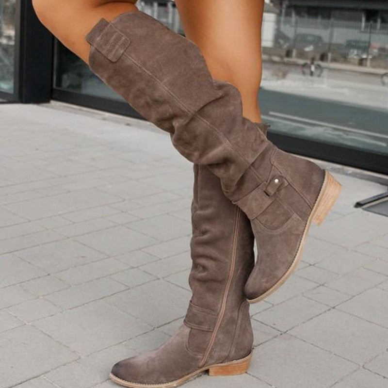 Warme Wildlederstiefel - Gemütliche Winterschuhe – Bild 6 von 13