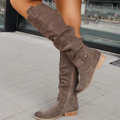 Warme Wildlederstiefel - Gemütliche Winterschuhe – Bild 6 von 13