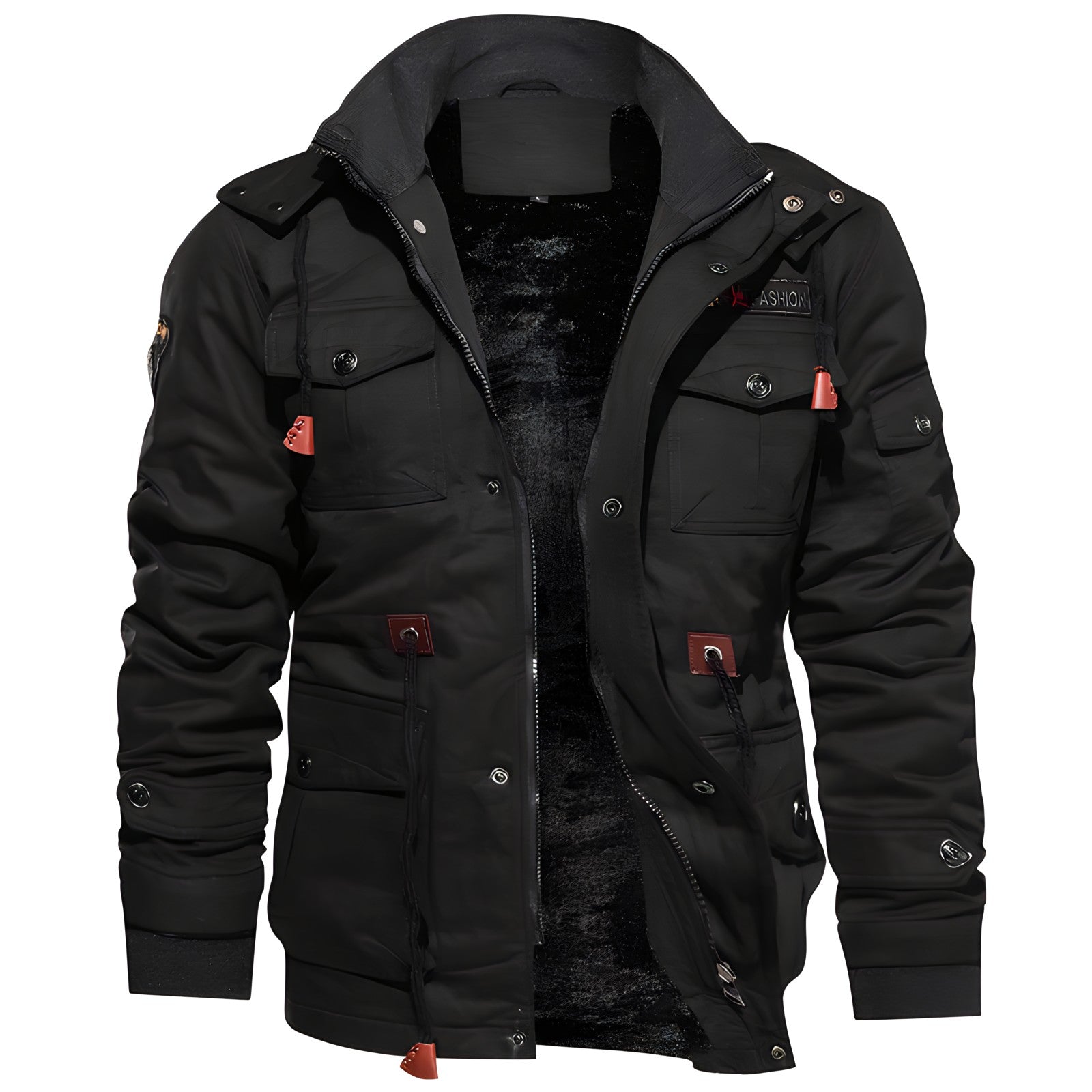 Militärjacke mit mehreren Taschen – Bild 13 von 13