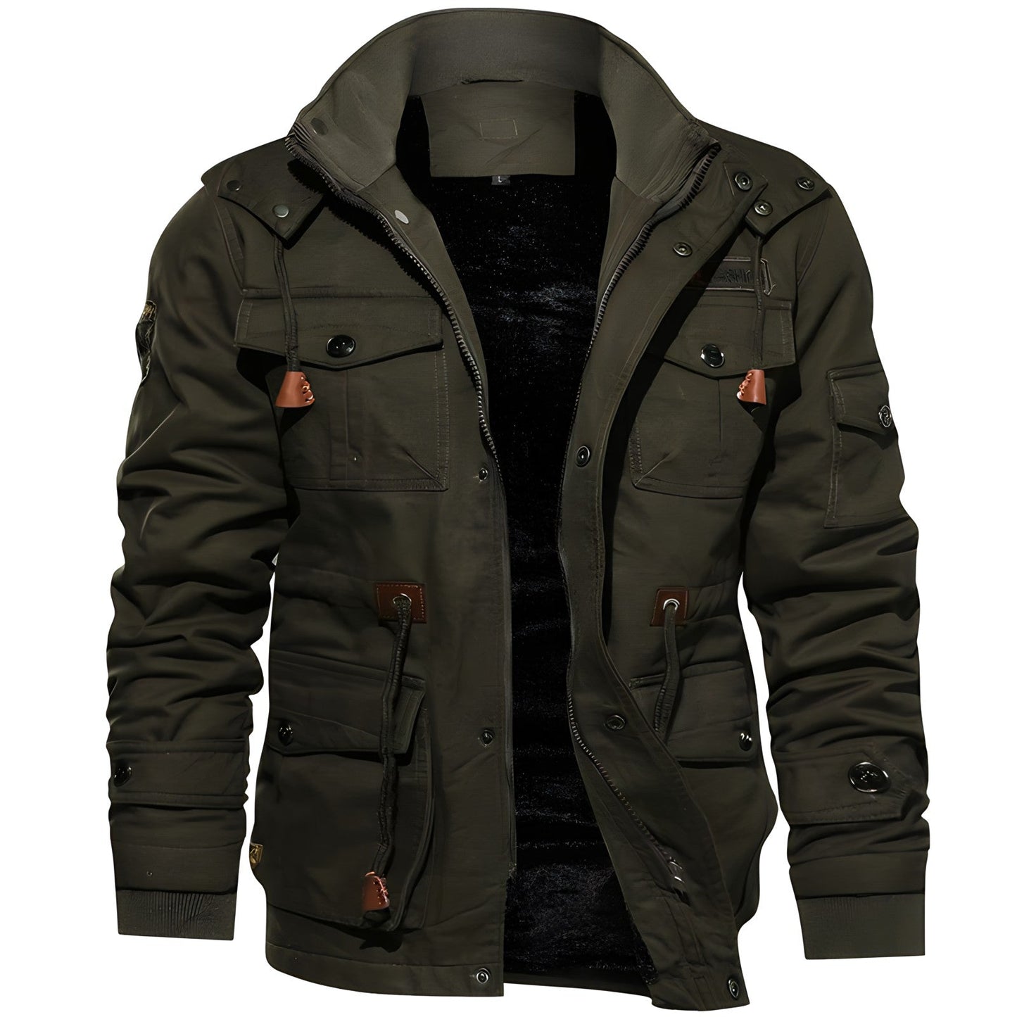 Militärjacke mit mehreren Taschen – Bild 11 von 13