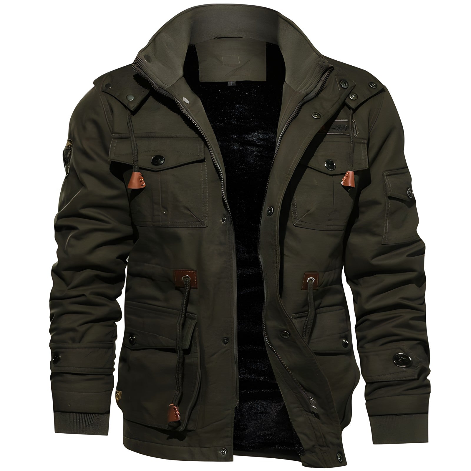 Militärjacke mit mehreren Taschen – Bild 11 von 13