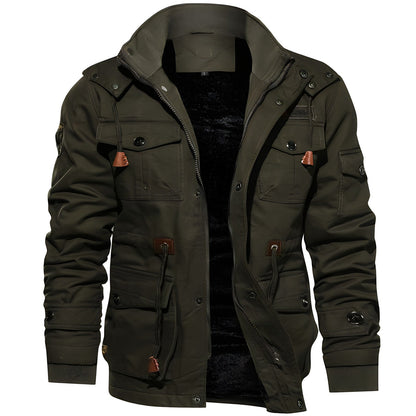 Militärjacke mit mehreren Taschen – Bild 11 von 13