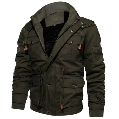 Militärjacke mit mehreren Taschen – Jacke & Mantel