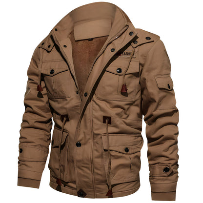 Militärjacke mit mehreren Taschen – Bild 3 von 13
