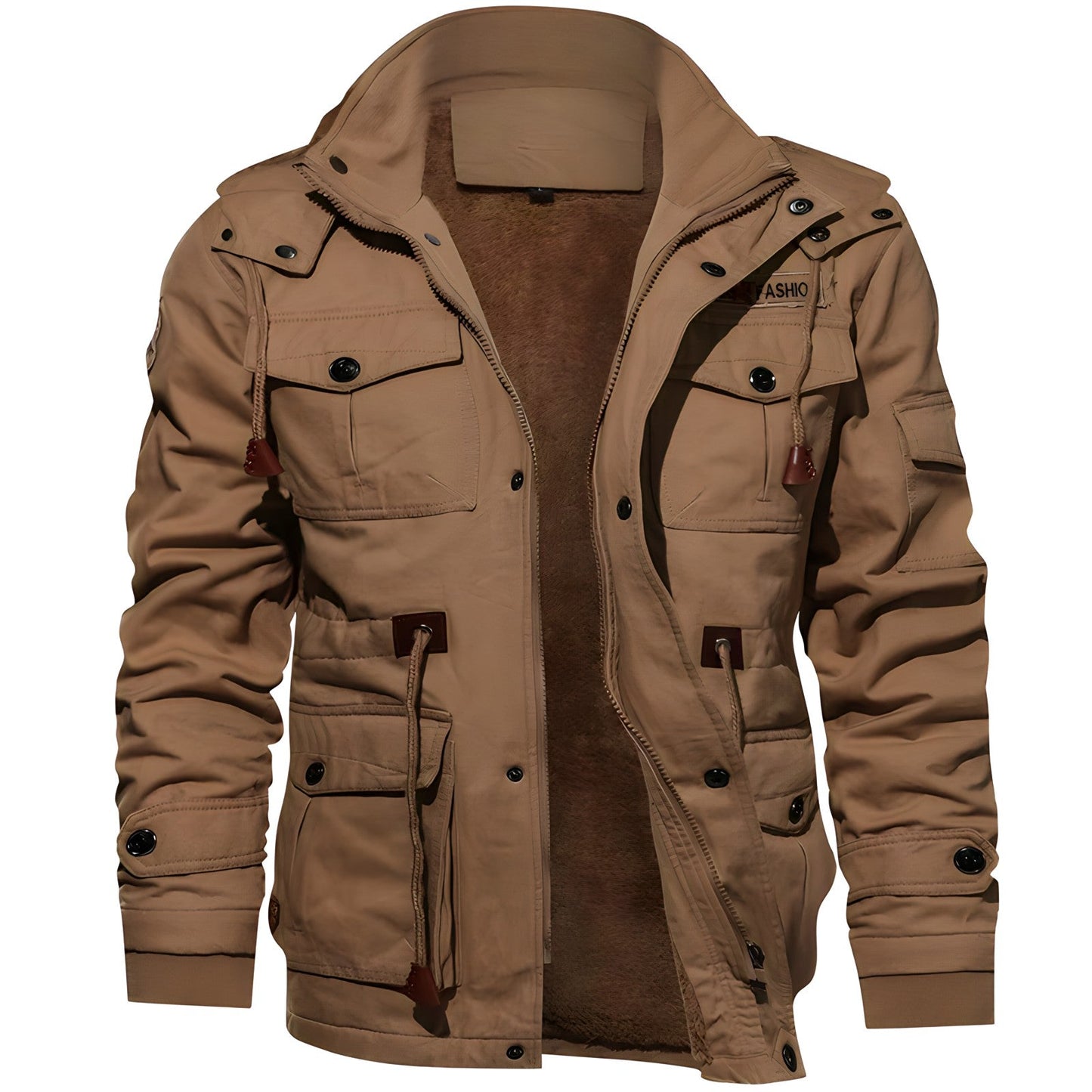 Militärjacke mit mehreren Taschen – Bild 12 von 13