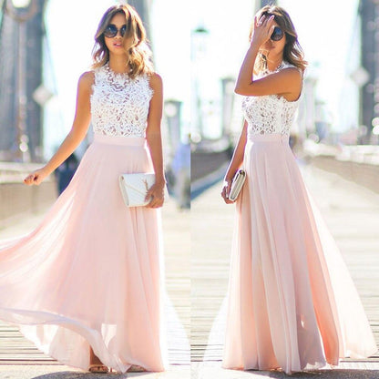 Elegantes Damen Sommerkleid aus Spitze für Sommer – Bild 7 von 7