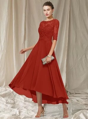 Elegantes Schickes Abendkleid – Bild 7 von 9