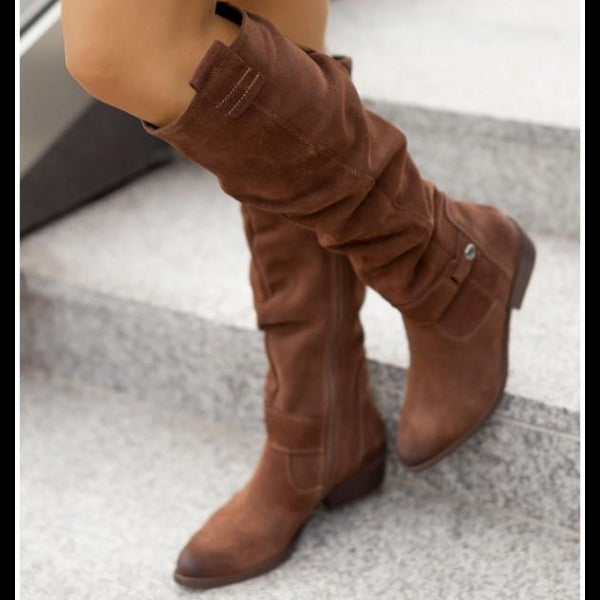 Warme Wildlederstiefel - Gemütliche Winterschuhe – Bild 11 von 13