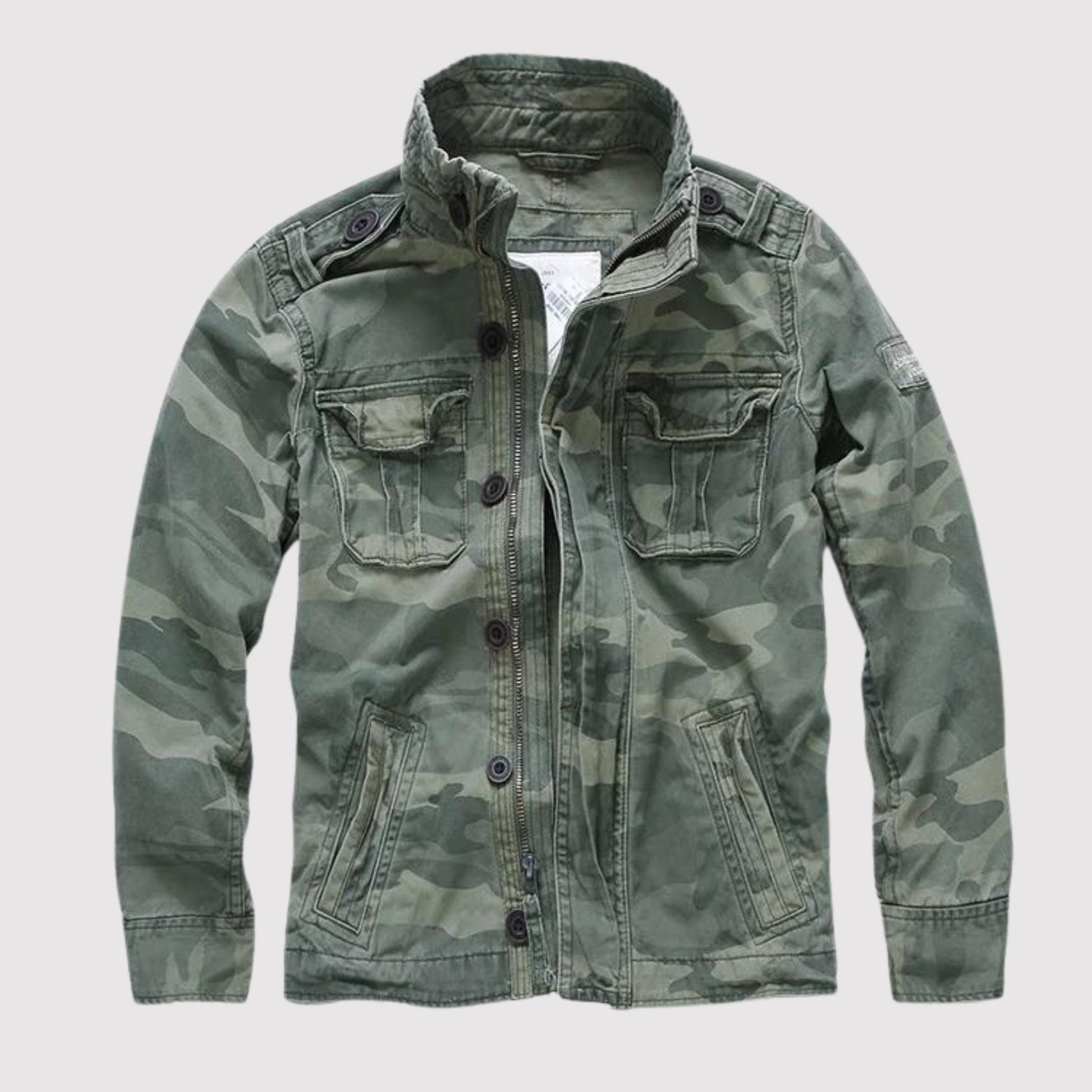 Jeansjacke im Retro-Stil mit mehreren Taschen – Klassischer und zeitloser Stil – Bild 4 von 6