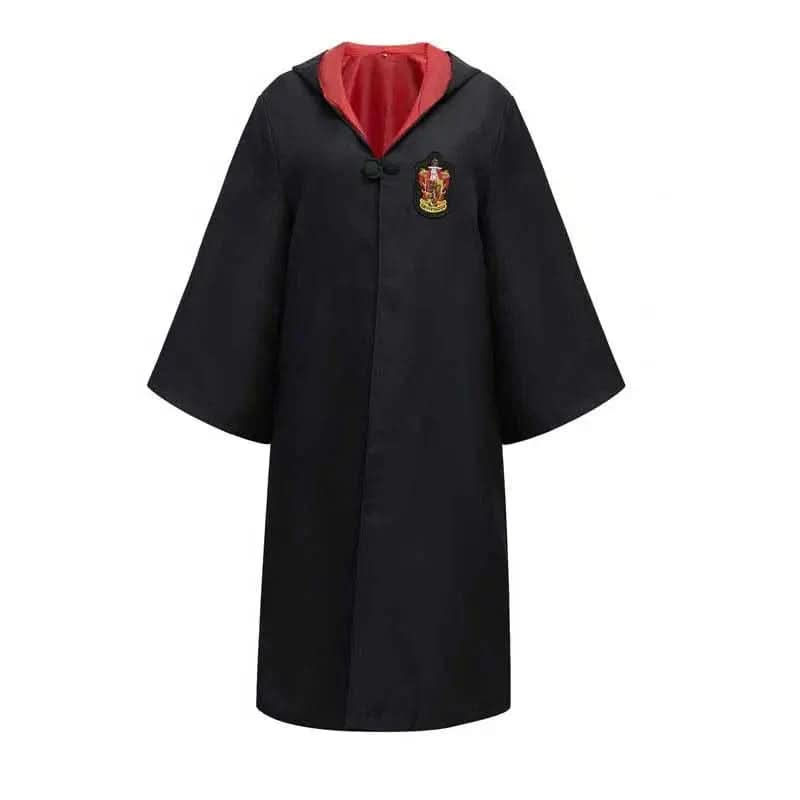 MAGICHOUSE – Hogwarts Zauberschüler-Kostüm mit Robe, Zauberstab & Zubehör für Kinder & Erwachsene – Bild 2 von 9