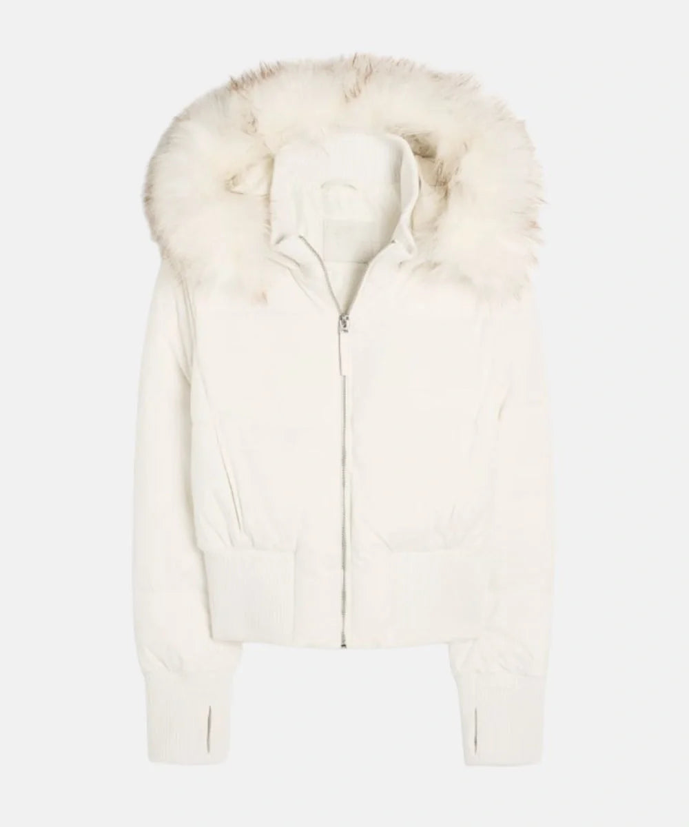 Damen Gesteppt Winterjacke mit Warm & Abnehmbarer Kapuze – Bild 9 von 20