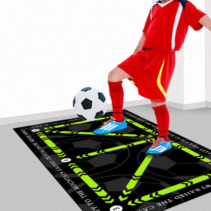 Fußball-Trainingsmatte – Rutschfeste Oberfläche für perfekte Ballkontrolle – 90×60 cm – Bild 4 von 9