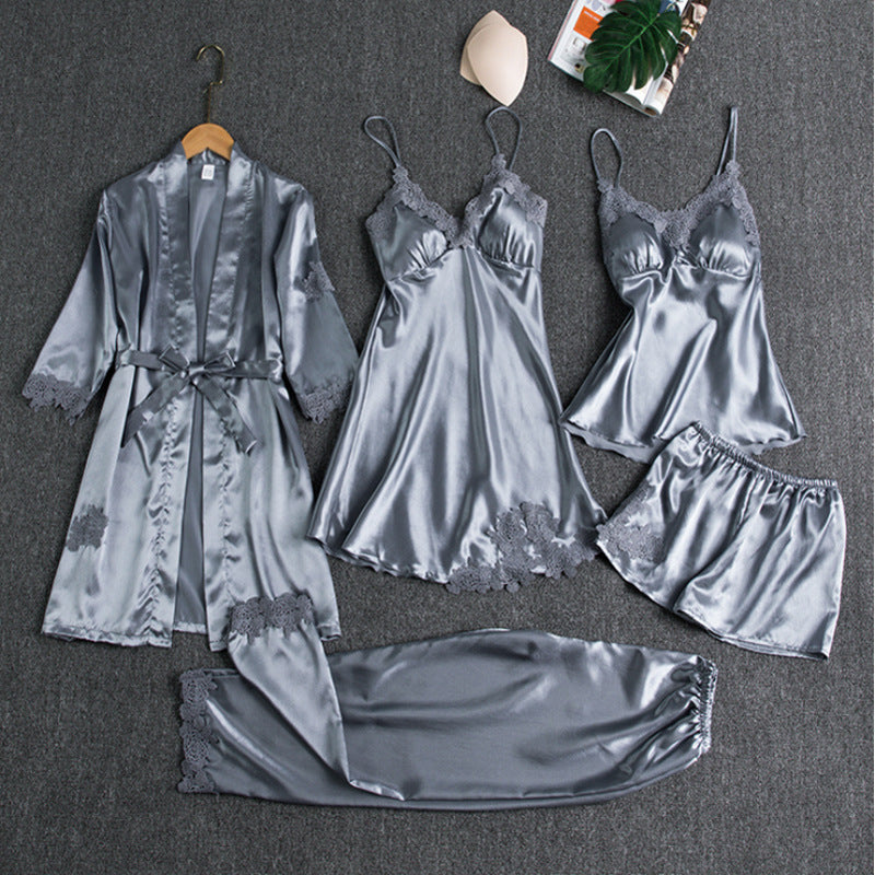 Luxuriöses Pyjama-Set – Bild 5 von 6