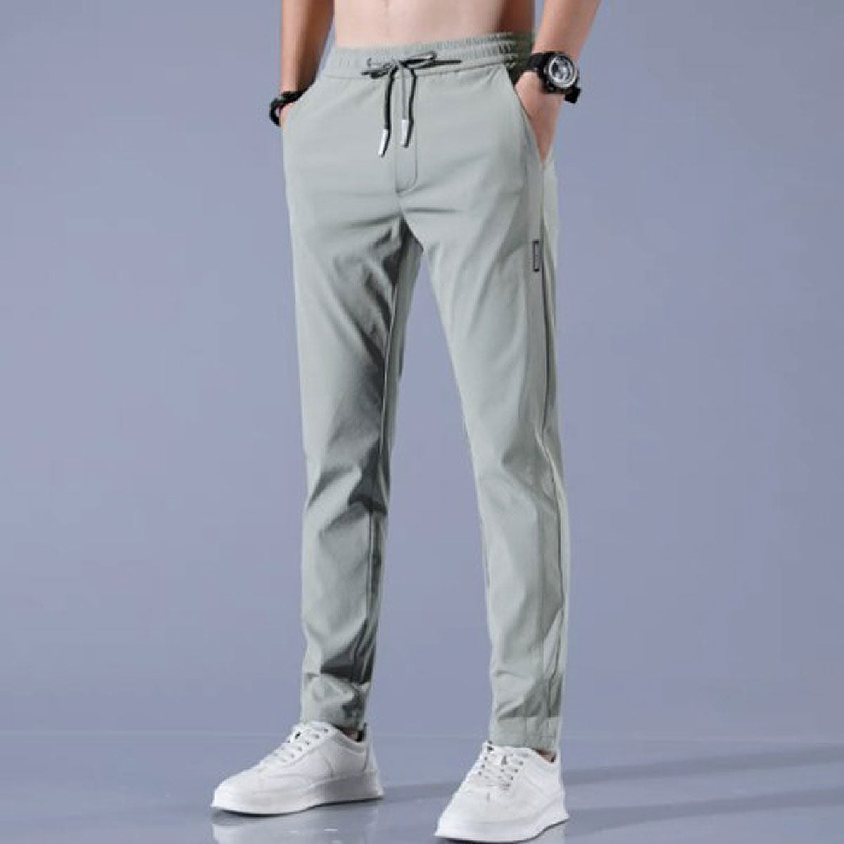 Schnelltrocknende Hose mit Kordelzug – Bild 4 von 5