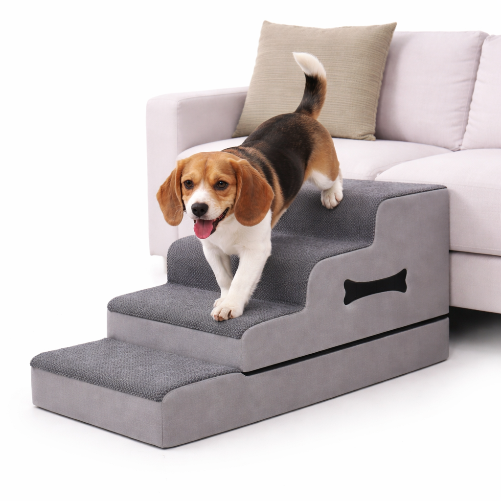 Olli – Komfortable Hundetreppe mit sanfter Rampe