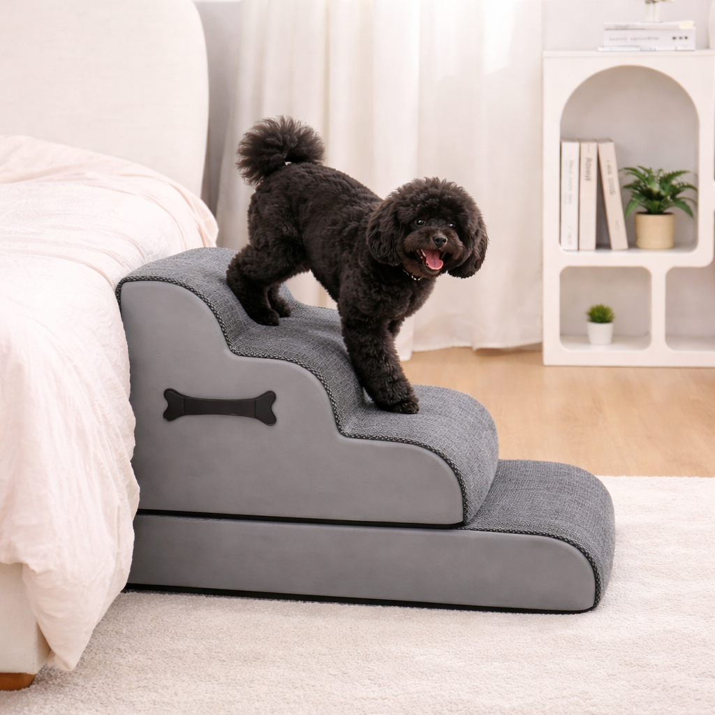 Olli – Komfortable Hundetreppe mit sanfter Rampe