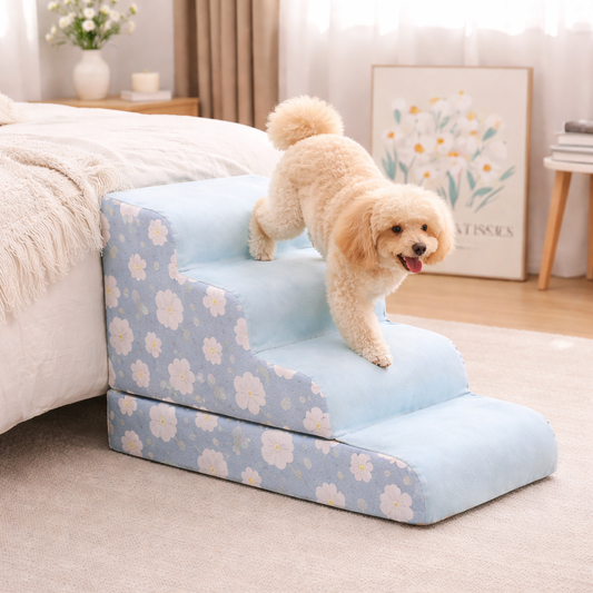 Olli – Komfortable Hundetreppe mit sanfter Rampe