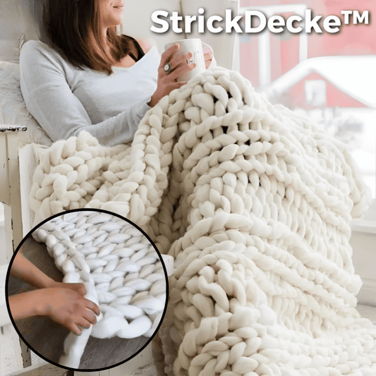 StrickDecke- Stricken Sie Ihre eigene Decke! – Heimtextilien