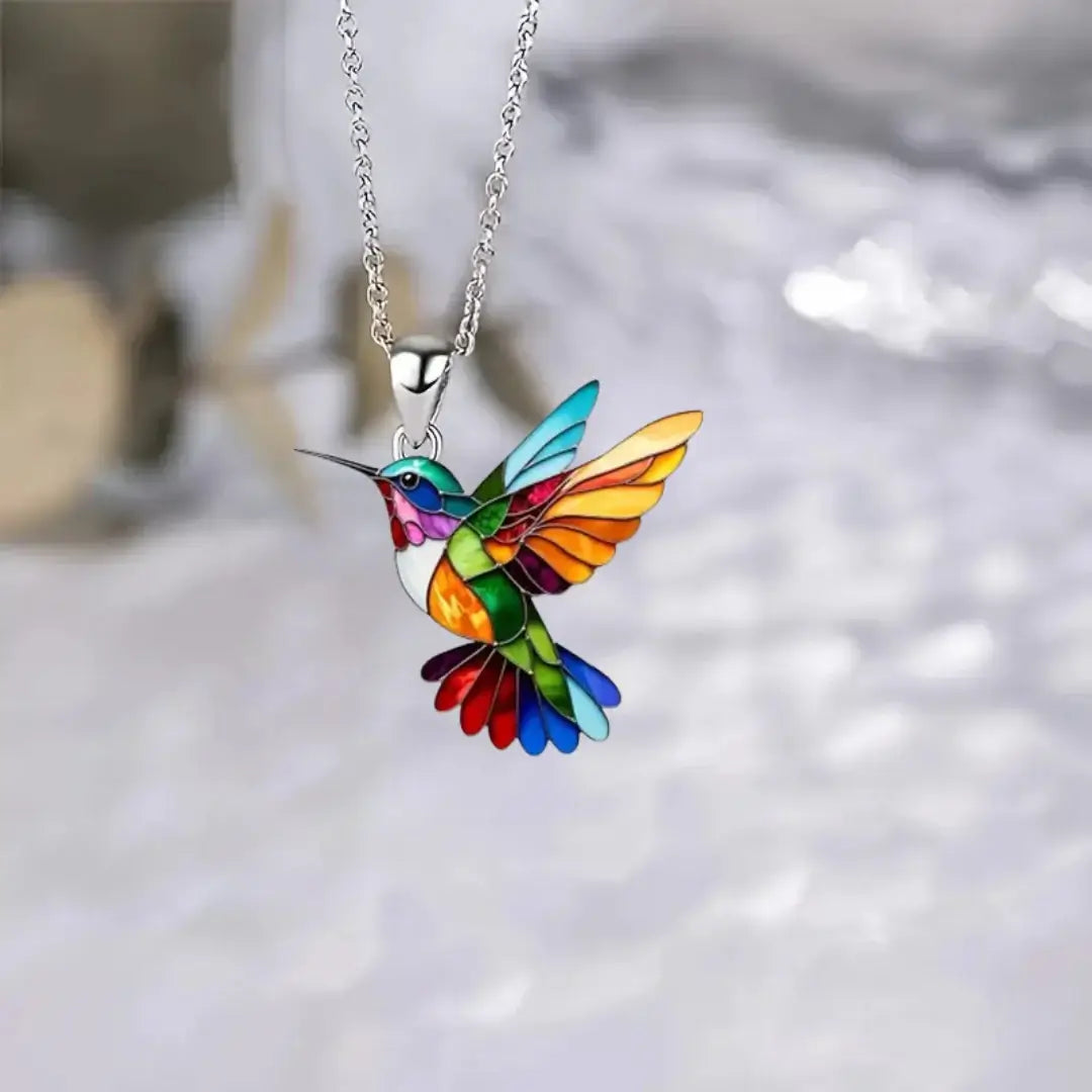 Elegan™ Kolibri-Halskette: Ein Symbol für Freiheit und Erneuerung – Bild 6 von 7