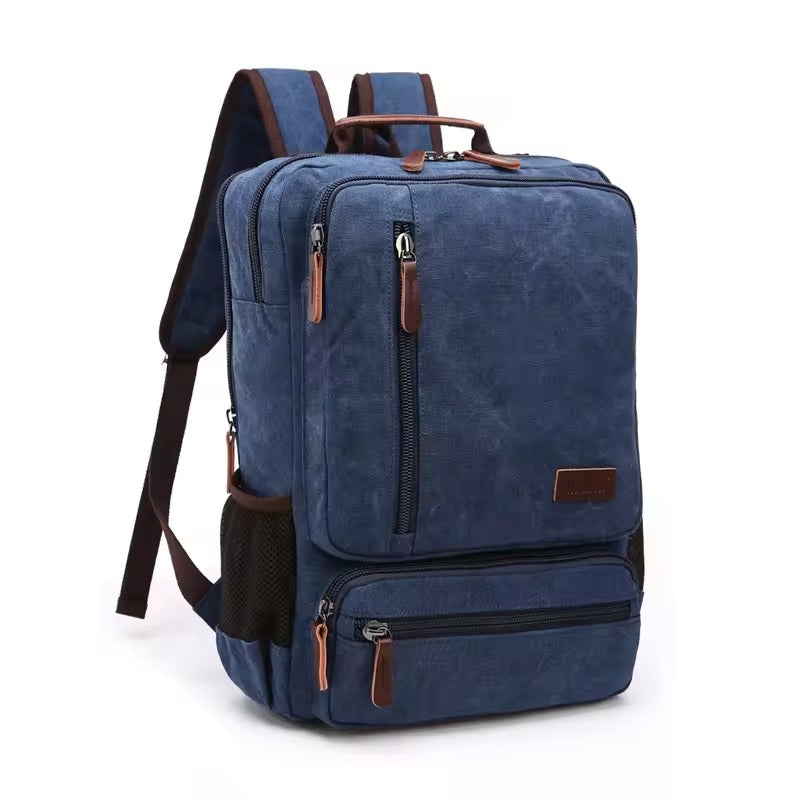 Thalen – Robuster Vintage Canvas-Rucksack für Laptops
