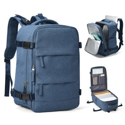 Reiserucksack Travomate| Wasserdicht & Vielseitig| 15,6" Laptopfach| Große Kapazität mit Nass-Trocken-Trennung – Tasche
