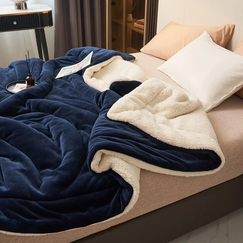 VeluWool- Doppelseitige Decke für Sofa oder Bett – Bild 8 von 9