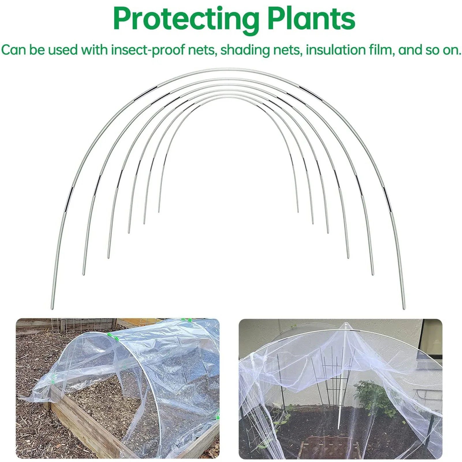 Plantura FlexGrow Gartenbügel-Set aus Fiberglas – Bild 3 von 6