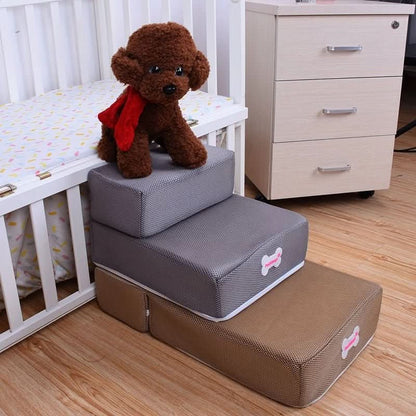 DOGSTEP PRO – Luxus Hundetreppe für gelenkschonendes Aufsteigen auf Sofa & Bett – Bild 4 von 18