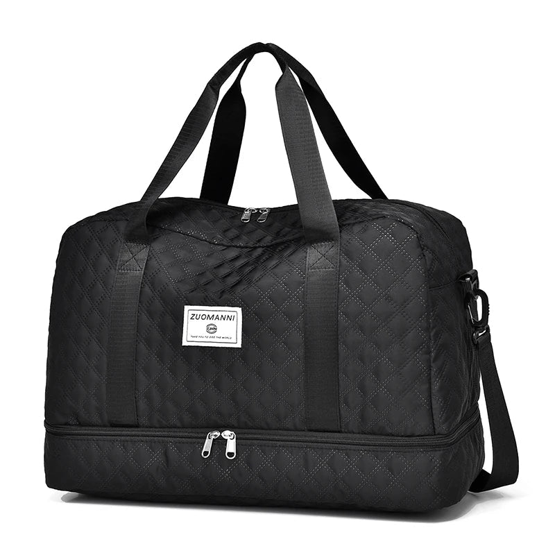 Raumio TravelFlex Leichte Reisetasche mit Rautenmuster – Bild 11 von 17