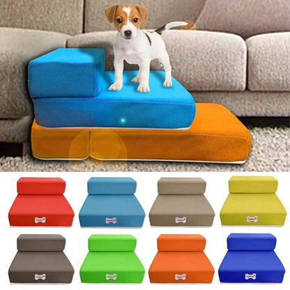 DOGSTEP PRO – Luxus Hundetreppe für gelenkschonendes Aufsteigen auf Sofa & Bett – Bild 5 von 18