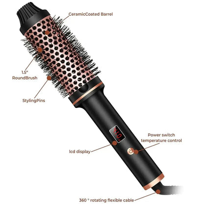 Stylique 3-in-1 Ionen-Haarglätter & Lockenstab – Bild 3 von 6